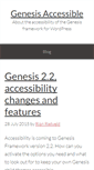 Mobile Screenshot of genesis-accessible.org